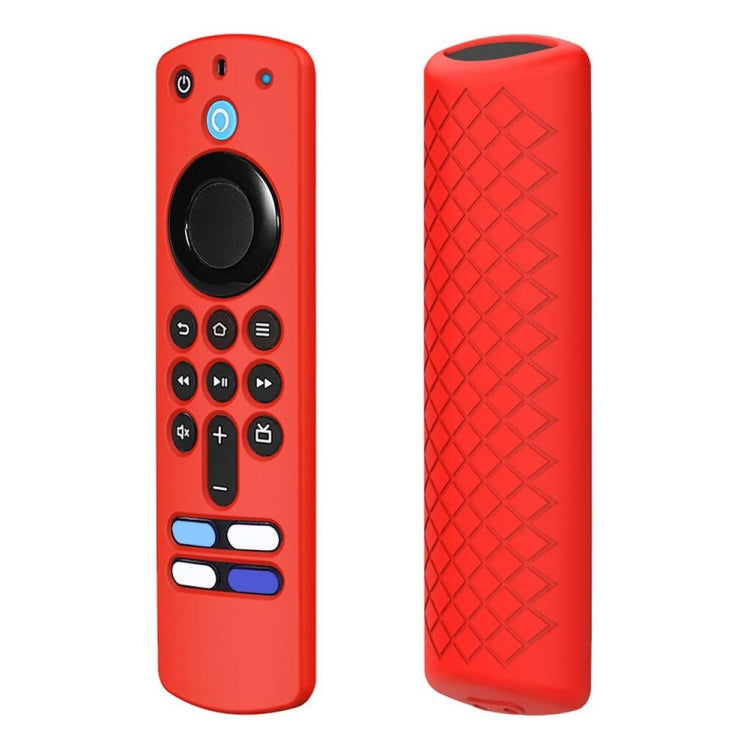 2 PCS Silicone Shell For Alexa Voice Remote 3rd Gen&TV Stick 3rd Gen(Red) - Remote Control Covers by PMC TechLife | Online Shopping South Africa | PMC TechLife