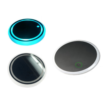 1 Pair 68mm LED Smart Light-Emitting Coaster Light Car Cup Slot Atmosphere Light(Modern Technology) - Car Drink Holders by PMC Jewellery | Online Shopping South Africa | PMC Jewellery