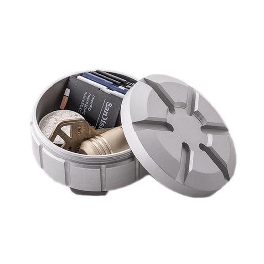 Outdoor Portable Stainless Steel First Aid Pill Storage Box(Silver) - Emergency Tools by PMC Jewellery | Online Shopping South Africa | PMC Jewellery