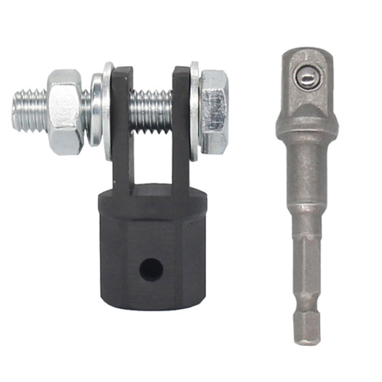 TO-OL007 Car Scissors Jack Adapter + Steel Ball Post(Black) - Car Jacks by PMC TechLife | Online Shopping South Africa | PMC TechLife