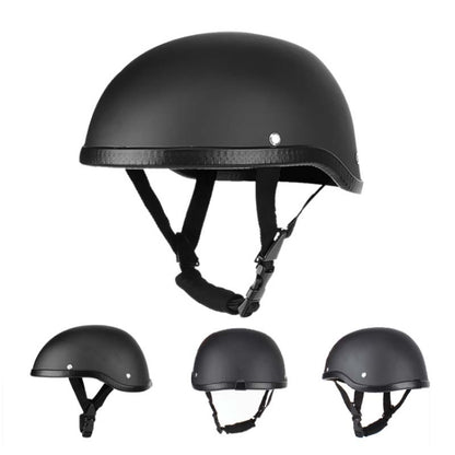 BSDDP A0315 Summer Scooter Half Helmet(Matte Black) - Protective Helmet & Masks by BSDDP | Online Shopping South Africa | PMC Jewellery