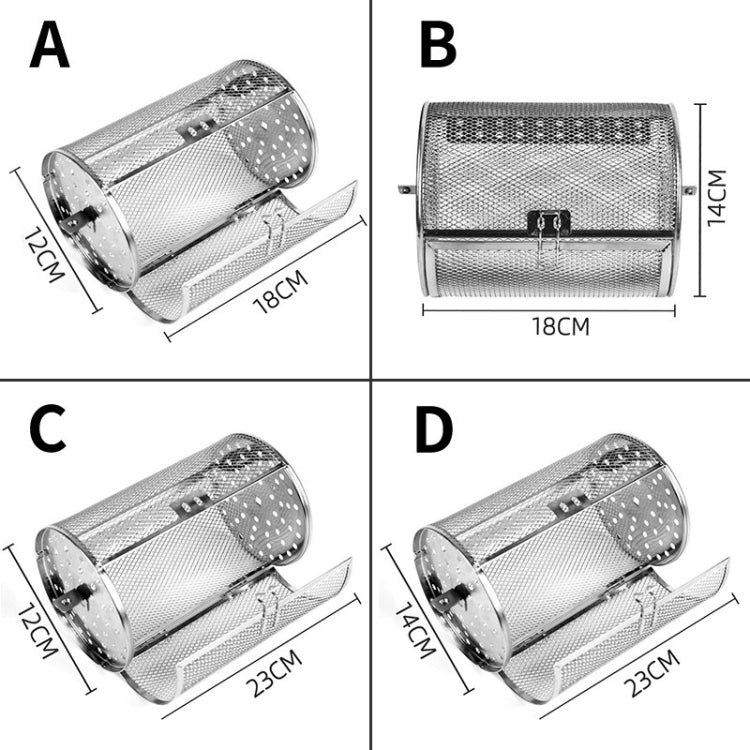 A Type 12 x18cm  Stainless Steel Roasting Cage Oven Peanut Chestnut Cage - Bulit-in Ovens & Accessories by PMC TechLife | Online Shopping South Africa | PMC TechLife