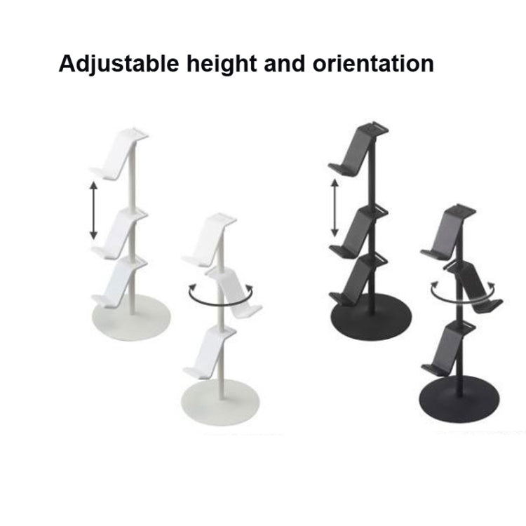 Gamepad Storage Rack Desktop Headphone Storage Rack, Color: 4 Floors Black - Holder by PMC TechLife | Online Shopping South Africa | PMC TechLife