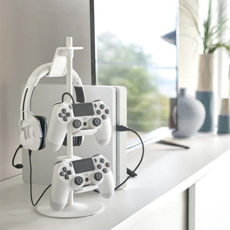 Gamepad Storage Rack Desktop Headphone Storage Rack, Color: 4 Floors Black - Holder by PMC TechLife | Online Shopping South Africa | PMC TechLife