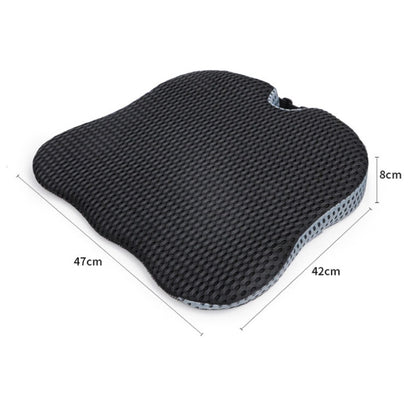 Thickened Breathable Memory Foam Car Seat Cushion(QFC047 Black) - Seat Accessories by PMC Jewellery | Online Shopping South Africa | PMC Jewellery