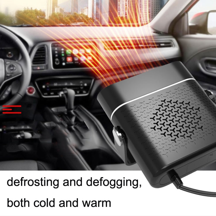 24V Winter Car Heater Demister(Black) - Heating & Fans by PMC Jewellery | Online Shopping South Africa | PMC Jewellery