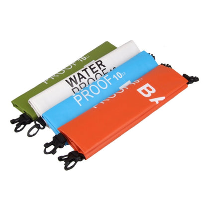 LUCKSTONE 10L Outdoor Rafting Swimming Waterproof Bag(Green) - Waterproof Bags by LUCKSTONE | Online Shopping South Africa | PMC Jewellery