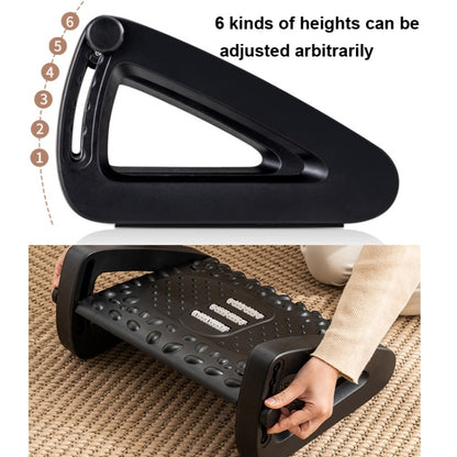 Office Computer Set Up Foot Stool Foot Massage Pedal(Bean Color) - Massage & Relaxation by PMC Jewellery | Online Shopping South Africa | PMC Jewellery