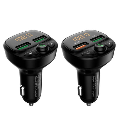 HY-87 Car Bluetooth MP3 Dual USB Car Charger, Style: Regular Version - Car Charger by PMC Jewellery | Online Shopping South Africa | PMC Jewellery