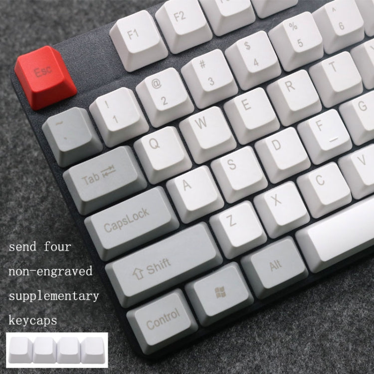 Mechanical Keyboard Laser PBT Keycap Titanium Black Blank keycap - Other by PMC Jewellery | Online Shopping South Africa | PMC Jewellery