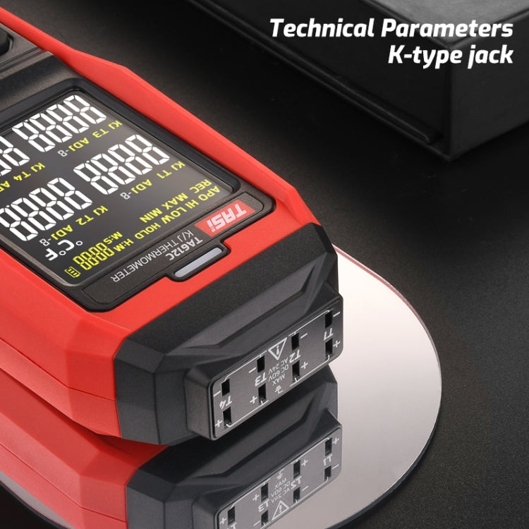 TASI Contact Temperature Meter K-Type Thermocouple Probe Thermometer, Style: TA612A Single Channel - free shipping - PMC TechLife - Order now!