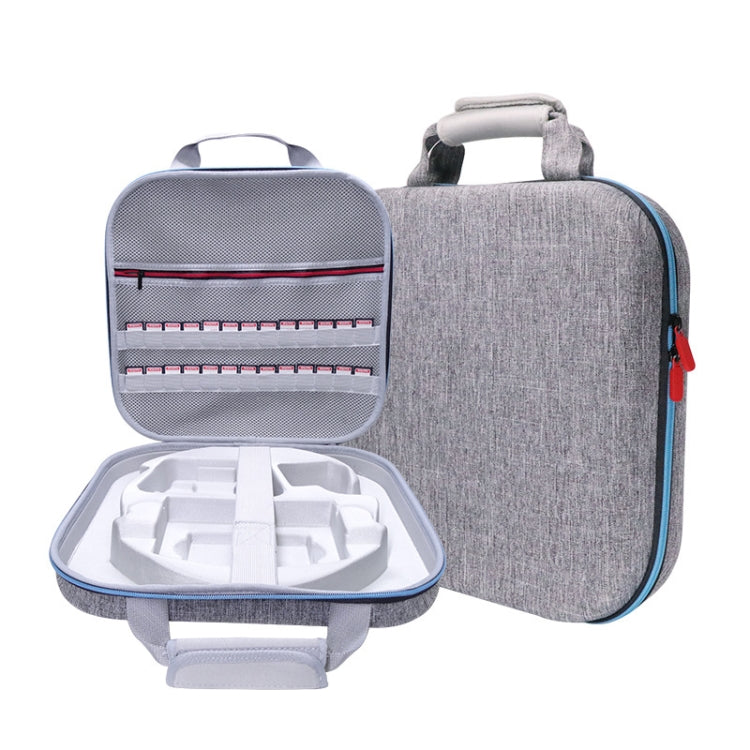 GH1865 EVA Hard Shell Fitness Ring Game Console Storage Bag For Nintendo Switch(Gray) - Bags by PMC TechLife | Online Shopping South Africa | PMC TechLife | Buy Now Pay Later Mobicred