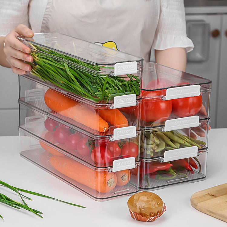 Fruit and Vegetable Refrigerator Crisper with Lid, Specification: TY-9077 - Preservation Supplies by PMC Jewellery | Online Shopping South Africa | PMC Jewellery