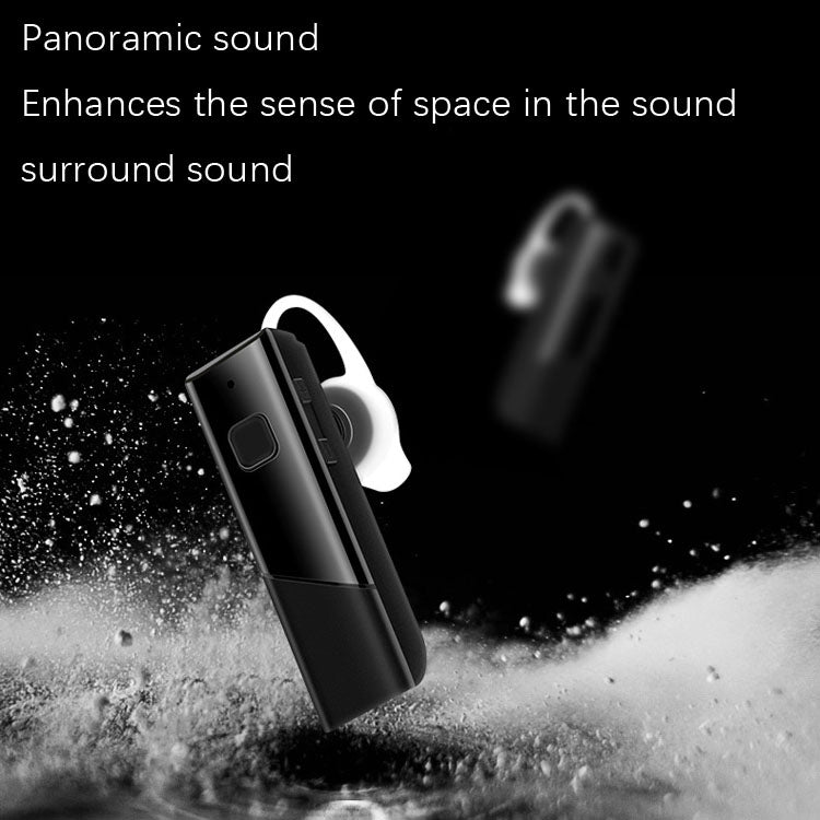 Single Ear 4.2 Bluetooth Headset Stereo HIFI Sports Wireless Bluetooth Headset(A1 Black) - Bluetooth Earphone by PMC Jewellery | Online Shopping South Africa | PMC Jewellery