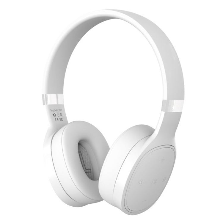 VJ087 Folding Wireless Sports Bluetooth Gaming Headset(White) - Headset & Headphone by PMC TechLife | Online Shopping South Africa | PMC TechLife