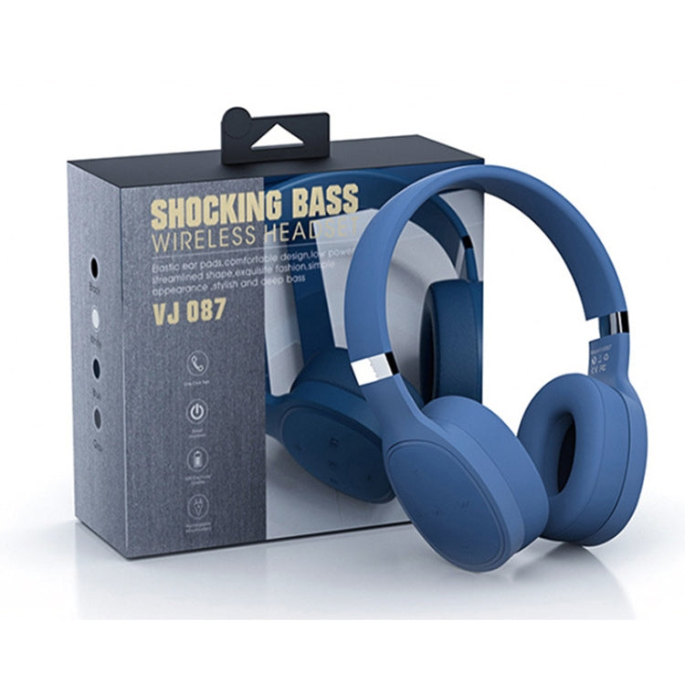 VJ087 Folding Wireless Sports Bluetooth Gaming Headset(Black) - Headset & Headphone by PMC Jewellery | Online Shopping South Africa | PMC Jewellery