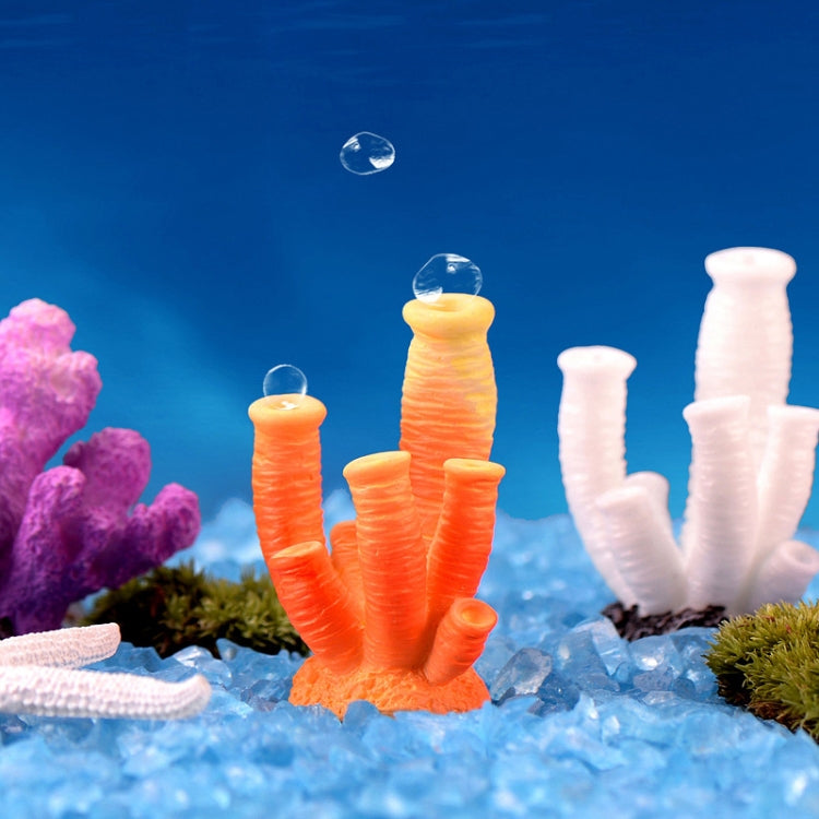 10 PCS Simulation Resin Coral Aquarium Fish Tank Small Ornaments, Colour: No. 7 White - Fish Tank Decoration by PMC Jewellery | Online Shopping South Africa | PMC Jewellery