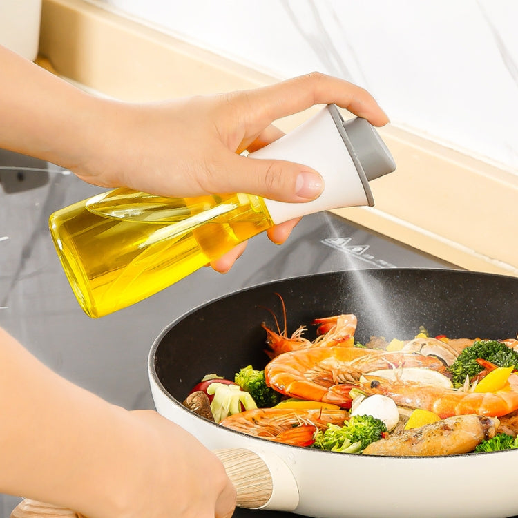 Large-caliber Press-type Cooking Barbecue Oil Spray Bottle(White) - free shipping - PMC TechLife - Order now!