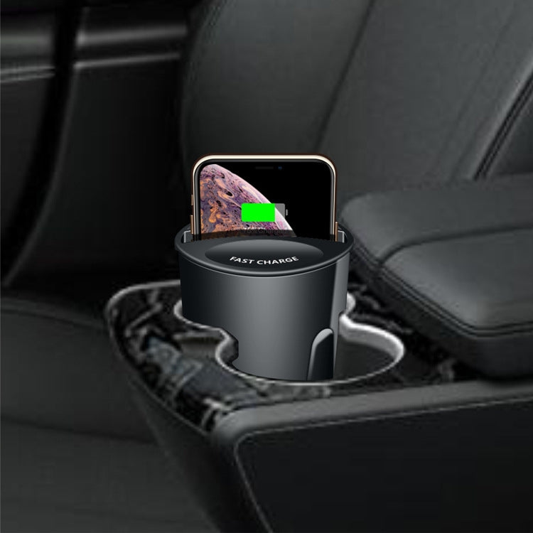 Car Cup 4 In 1 Wireless Charger Support 15W/10W/7.5W/5W Wireless Charging(X13) - Car Charger by PMC Jewellery | Online Shopping South Africa | PMC Jewellery