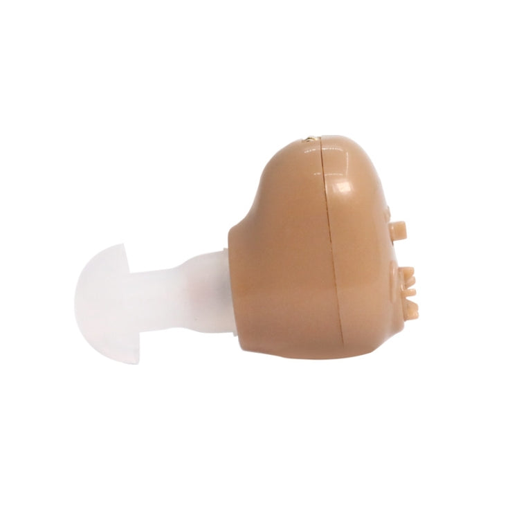 Elderly Sound Amplifier Portable Ear Canal Rechargeable Hearing Aid, Specification: US Plug(Skin Color) - Hearing Aids by PMC Jewellery | Online Shopping South Africa | PMC Jewellery