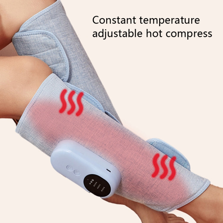 Home Constant Temperature Wireless Leg Massage, Style: Blue Double Hot Compress+Air Pressure+Vibration - Massage & Relaxation by PMC TechLife | Online Shopping South Africa | PMC TechLife