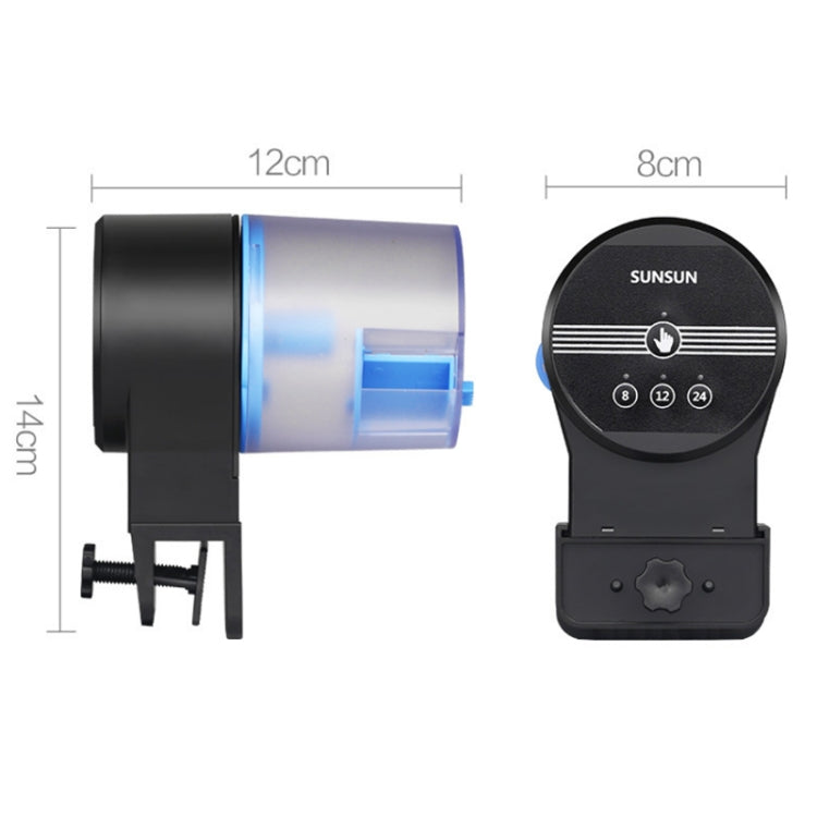 SUNSUN Smart Timing Automatic Fish Tank Feeder, Specification: AK-01S - free shipping - PMC TechLife - Order now!