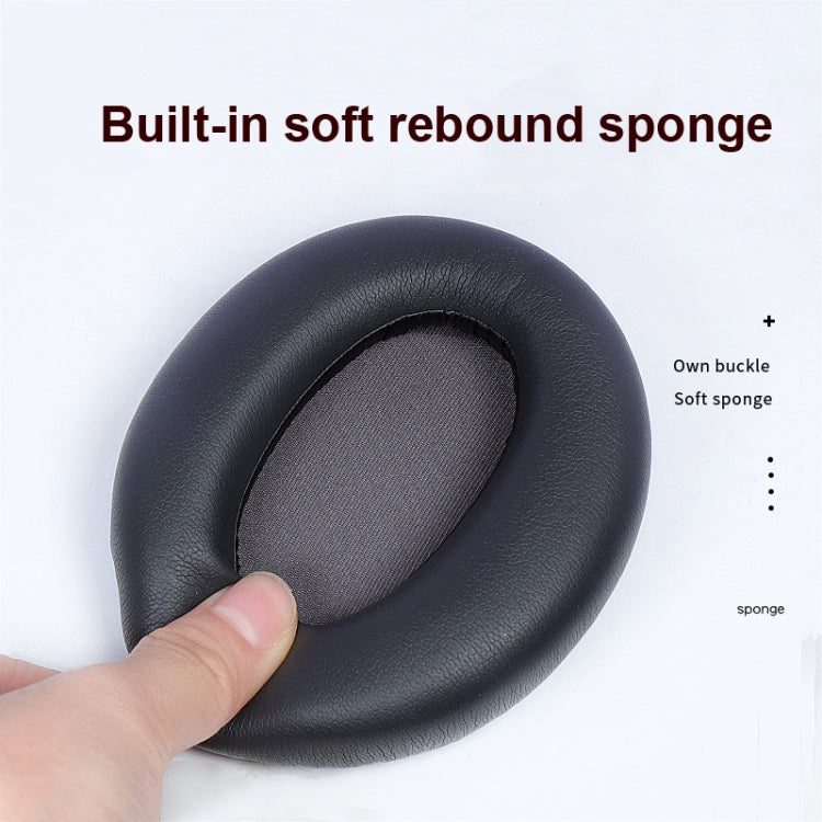 2 PCS Headset Earmuffs Sponge Cover for Edifier W820nb,Style: Champagne Head Beam - Earmuff & Pad by PMC TechLife | Online Shopping South Africa | PMC TechLife