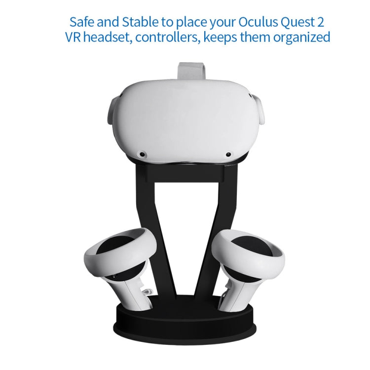 JYS-OC002 VR Bracket Desktop Storage Rack For Oculus Quest 2(Black) - VR Accessories by PMC TechLife | Online Shopping South Africa | PMC TechLife