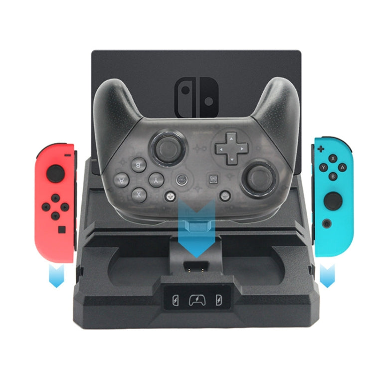 Multifunctional Game Console Handle Charging Base Storage Bracket For Nintendo Switch - Charger & Power by PMC Jewellery | Online Shopping South Africa | PMC Jewellery