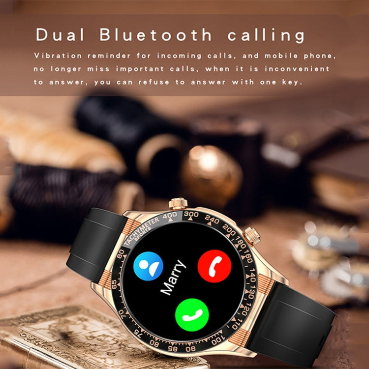 LOANIY E18 Pro Smart Bluetooth Calling Watch with NFC Function, Color: Green Leather - Smart Watches by LOANIY | Online Shopping South Africa | PMC Jewellery | Buy Now Pay Later Mobicred