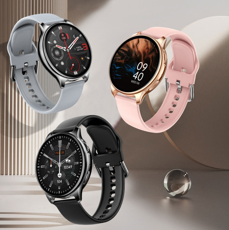 Wearkey Y22 1.32 Inch Bluetooth Calling Smart Watch with Rotary Button(Silver Gray) - free shipping - PMC TechLife - Order now!