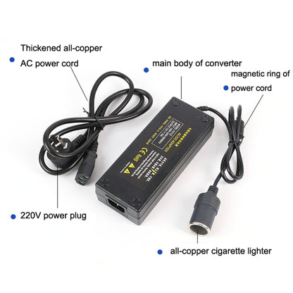 220V To 12V Power Converter 15A Car to Household Power Adapter, Plug Type: UK Plug - Step-down Transformer by PMC Jewellery | Online Shopping South Africa | PMC Jewellery