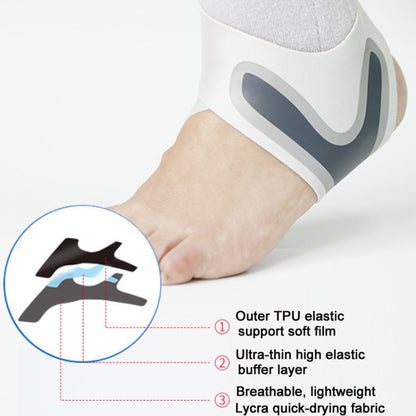 Thin Breathable Compression Ankle Sprain Fixation Strap, Size: Left Foot (XL) - Corrector by PMC Jewellery | Online Shopping South Africa | PMC Jewellery