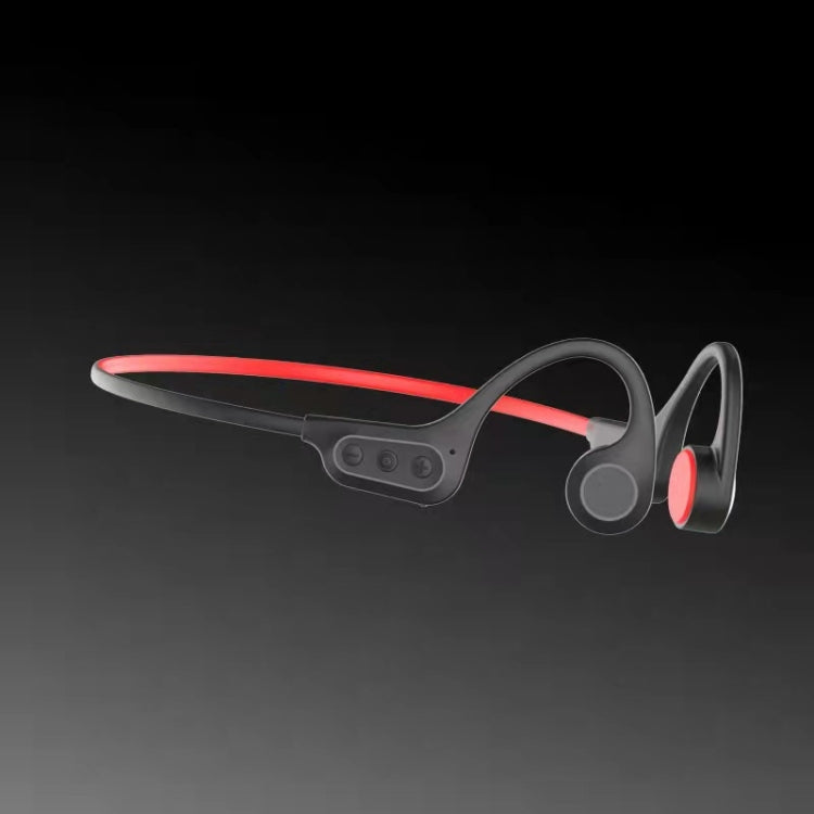 GCRT-X8 Bone Conduction Wireless Sports Headphones(Black Red) - Sport Earphone by PMC Jewellery | Online Shopping South Africa | PMC Jewellery