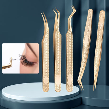 Eyelash Clip Eyelash Tweezers High Precision Eyelash Extension Tool(Peacock Tweezers) - Tools by PMC Jewellery | Online Shopping South Africa | PMC Jewellery