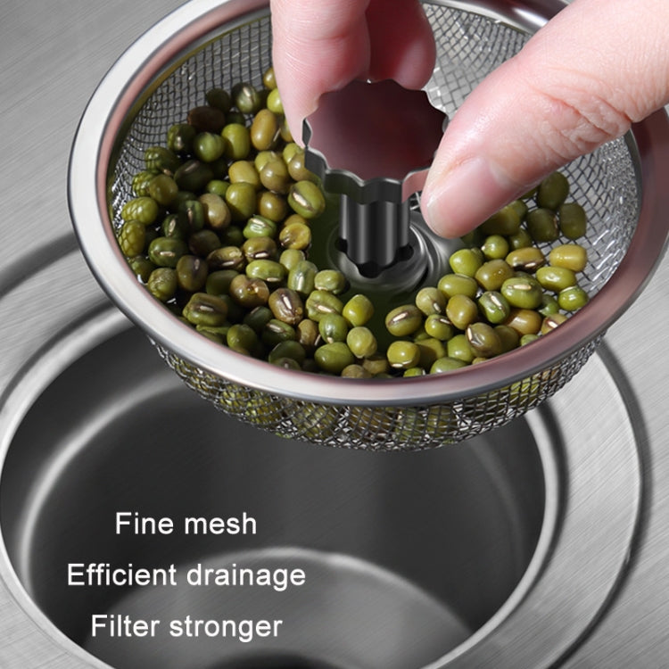 Anti-clogging Stainless Steel Filter For Kitchen Sink Sewer, Random Handle Style Delivery(Dense Net) - Filters by PMC TechLife | Online Shopping South Africa | PMC TechLife | Buy Now Pay Later Mobicred