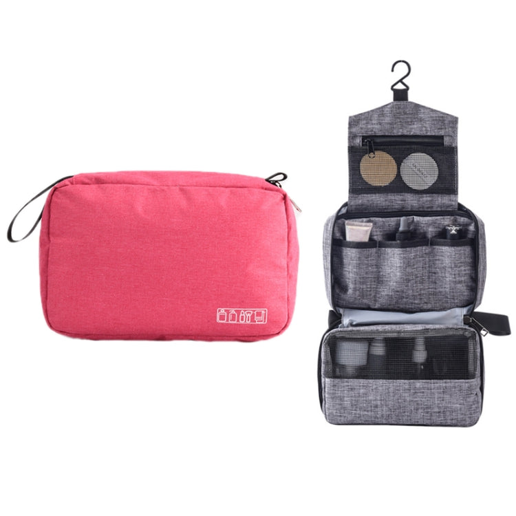 Portable Travel Waterproof Toiletries Storage Bag(Rose Red) - Storage Boxes by PMC Jewellery | Online Shopping South Africa | PMC Jewellery