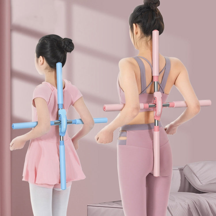 CHANGKUAI Yoga Hunchback Corrector Adjustable Open Shoulder Standing Training Stick(Pink) - Corrector by PMC Jewellery | Online Shopping South Africa | PMC Jewellery