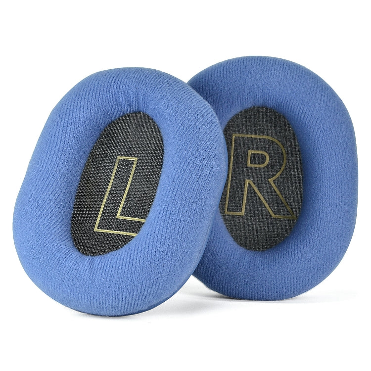 1 Pair Memory Foam Earpads for Logitech Logitech G Pro/G Pro X(Blue Velvet Cloth) - Earmuff & Pad by PMC Jewellery | Online Shopping South Africa | PMC Jewellery