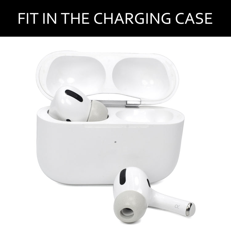 2 PCS Earbuds Memory Foam Ear Caps For TWS Airpods Pro,Size:  Medium Gray - Anti-dust & Ear Caps by PMC TechLife | Online Shopping South Africa | PMC TechLife