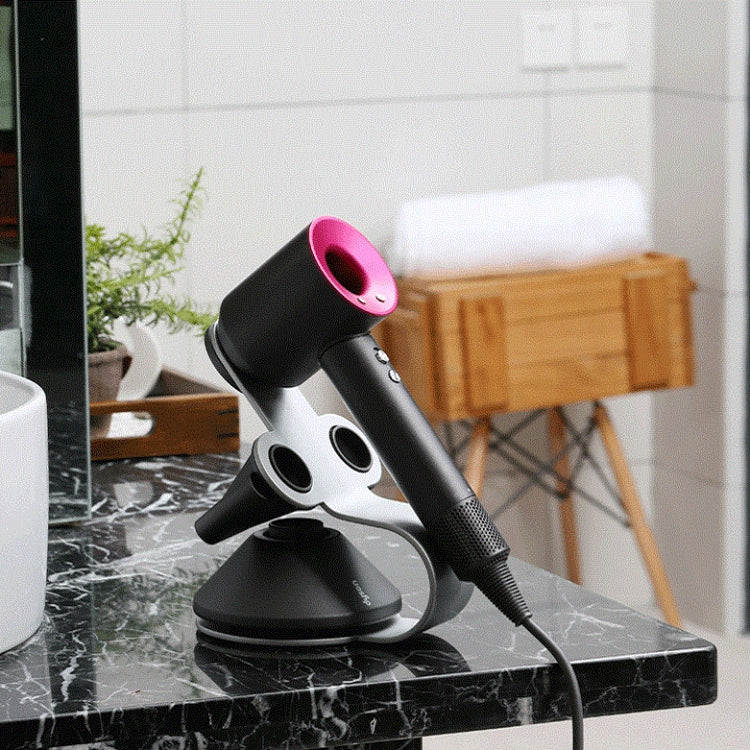 Punch Free Standing Hair Dryer Stand For Dyson 002 Silver - Hair Dryers & Accessories by PMC Jewellery | Online Shopping South Africa | PMC Jewellery