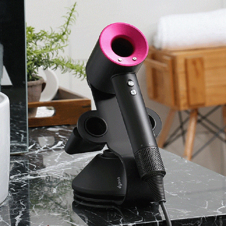 Punch Free Standing Hair Dryer Stand For Dyson 002 Black - Hair Dryers & Accessories by PMC Jewellery | Online Shopping South Africa | PMC Jewellery