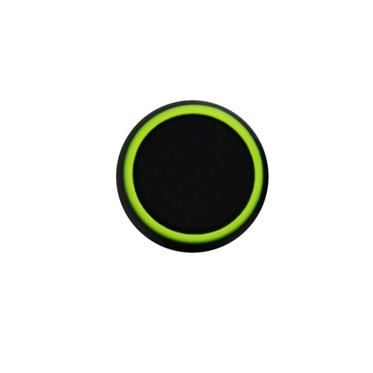10 PCS Gamepad Silicone Luminous Button Cap Rocker Cap For PS5/PS4/PS3/ONE/360/PRO/series X/S(Black Green Circle) - Cases by PMC TechLife | Online Shopping South Africa | PMC TechLife