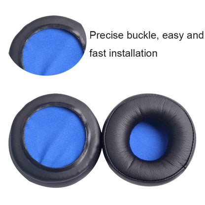 2 PCS Breathable Headphone Case Ear Pads For Audio-Technica ATH-FC7/FC700/FC707/FC5/RE70(Light Blue) - Earmuff & Pad by PMC Jewellery | Online Shopping South Africa | PMC Jewellery