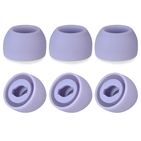 6 PCS Silicone Earplugs For TWS Samsung Galaxy Buds Pro(Medium Purple) - Anti-dust & Ear Caps by PMC Jewellery | Online Shopping South Africa | PMC Jewellery