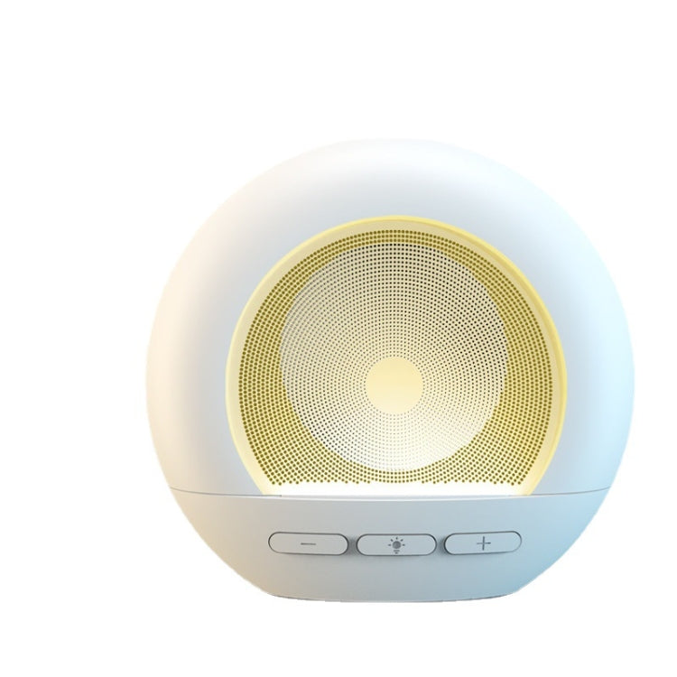 DW06 RGB Night Light BT Small Speaker Mini Subwoofer(White) - Mini Speaker by PMC TechLife | Online Shopping South Africa | PMC TechLife