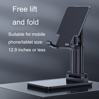 SSKY X5 Desktop Phone Live Foldable Tablet Bracket, Style: Double Rod Phone Version (Black) - Desktop Holder by SSKY | Online Shopping South Africa | PMC Jewellery