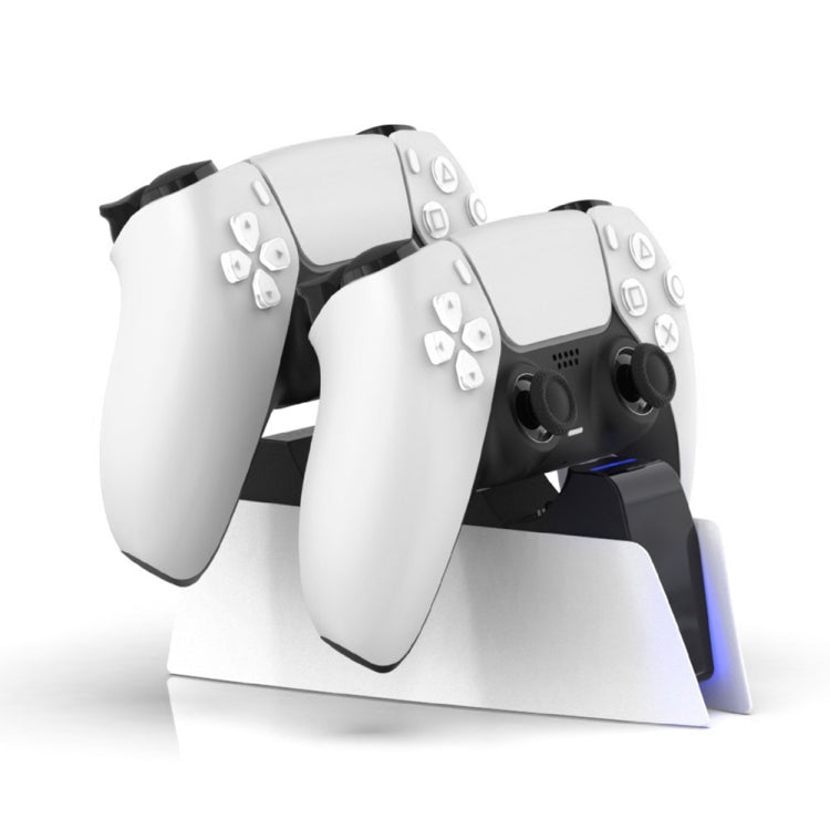HONCAM For PS5 Gamepad Charger Dual Dock Charger(White) - free shipping - PMC TechLife - Order now!