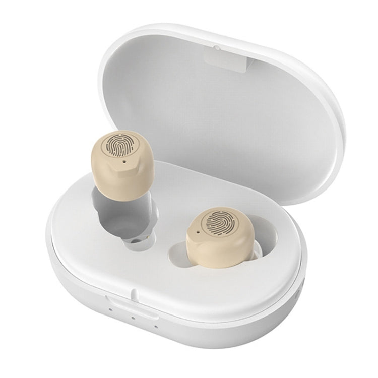 GM-902 Wireless Magnetic Charging Hearing Aids Elderly Sound Amplifier(Skin-color+White) - Hearing Aids by PMC TechLife | Online Shopping South Africa | PMC TechLife | Buy Now Pay Later Mobicred