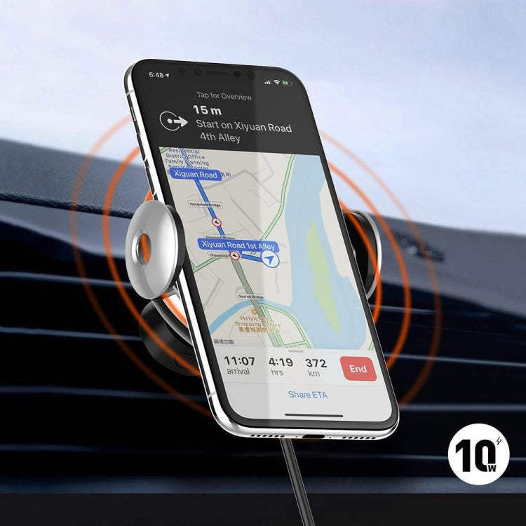 LDNIO 15W Infrared Sensor Fast Charger Car Navigation Bracket(MA02) - free shipping - PMC TechLife - Order now!